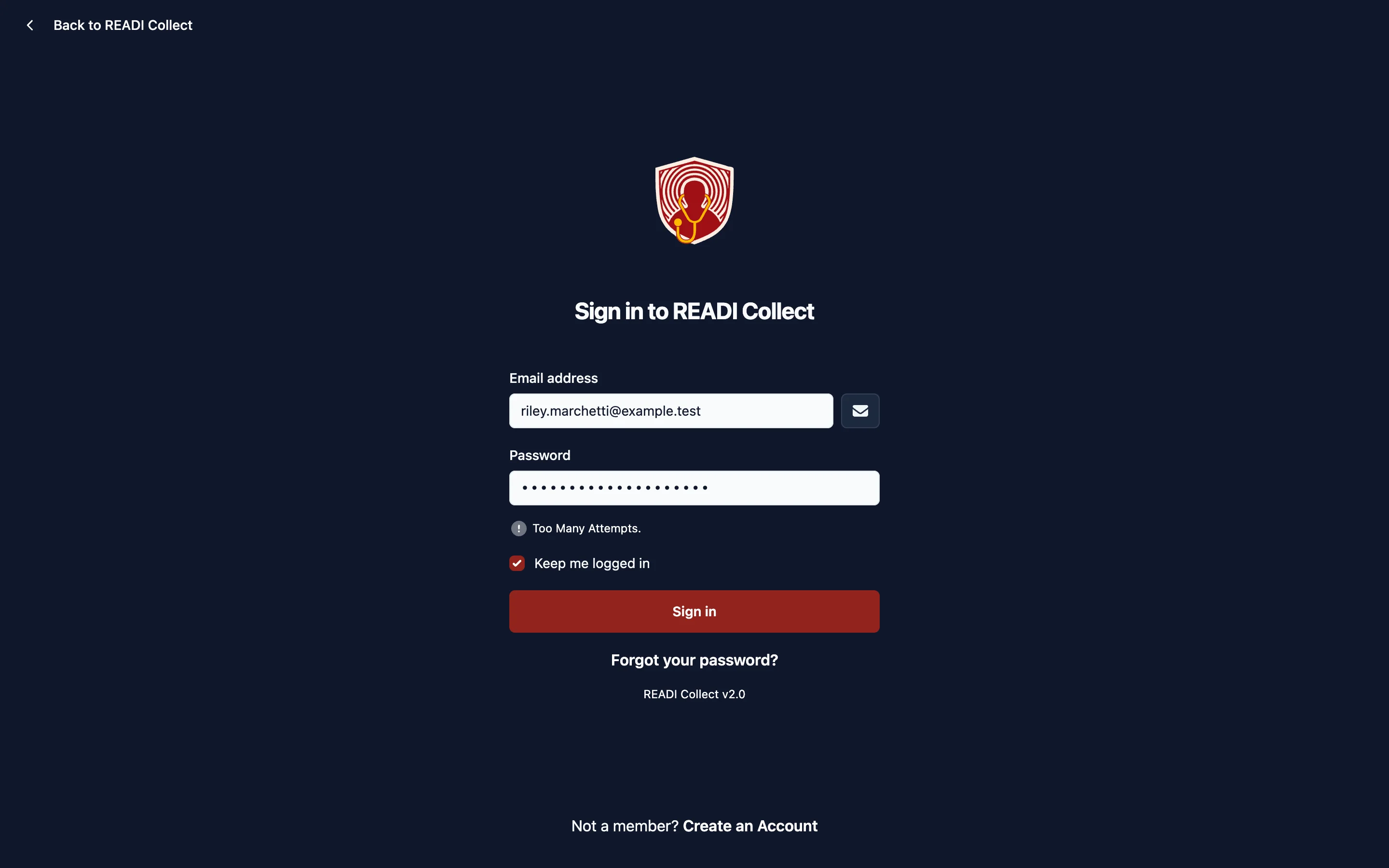 Open the verification email, click its link, then click I've clicked the link