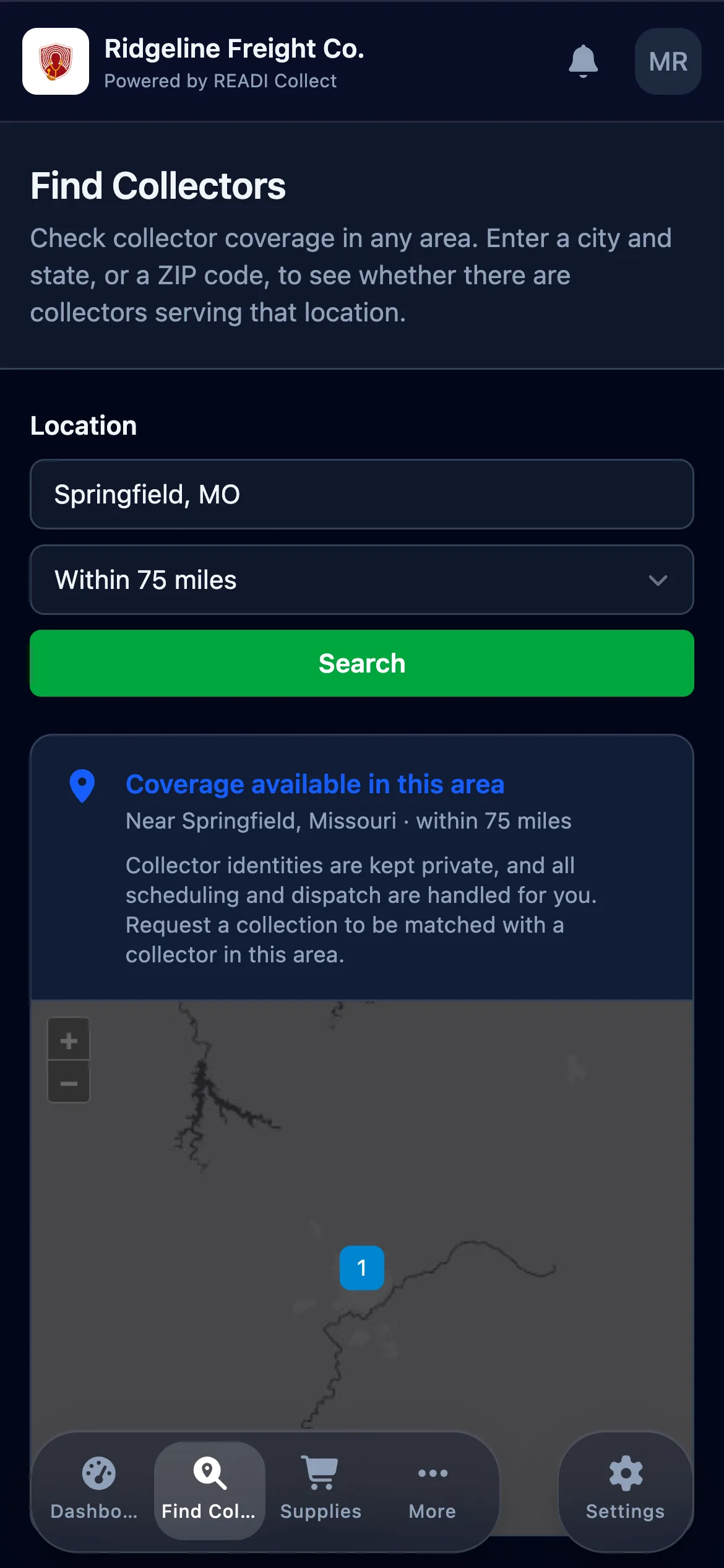 Click Find Collectors