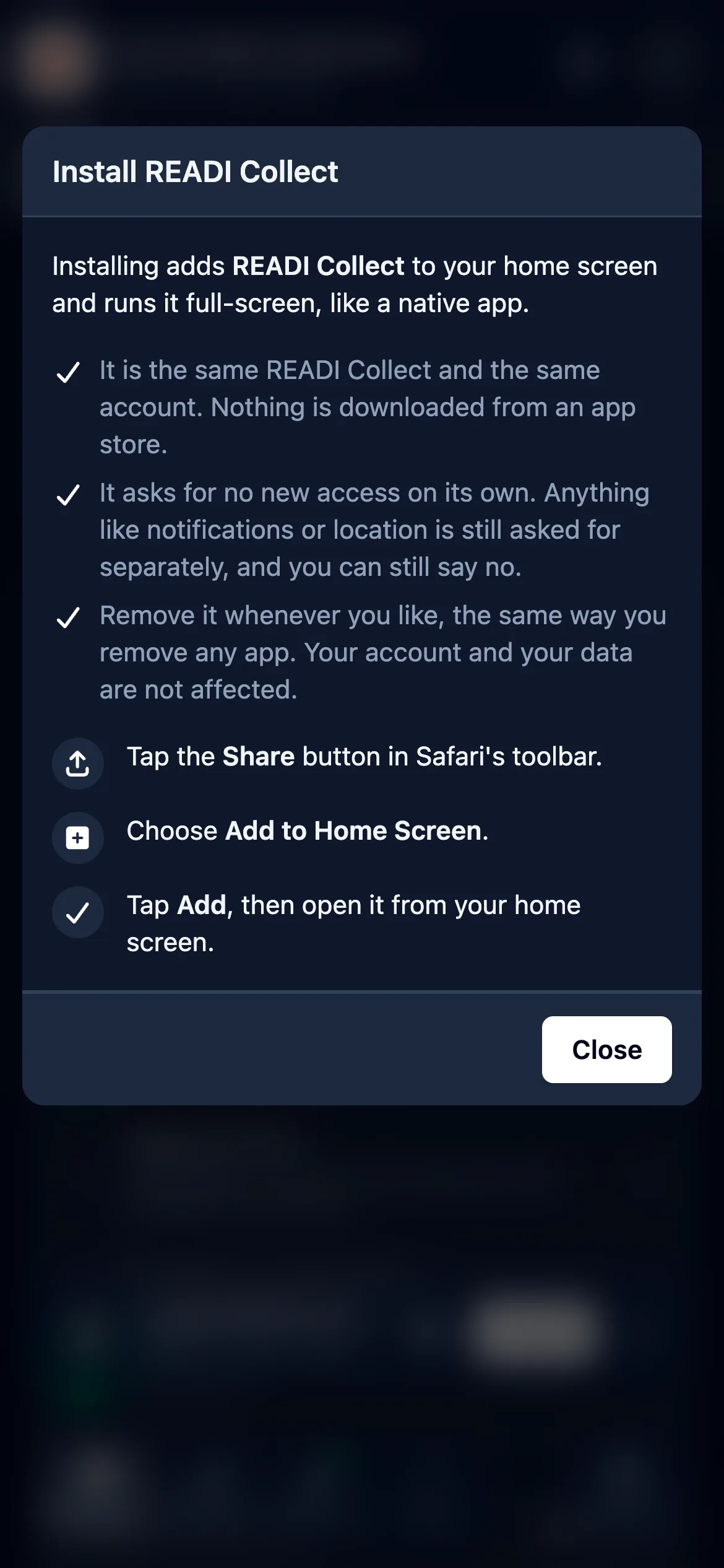 Follow the steps for your phone